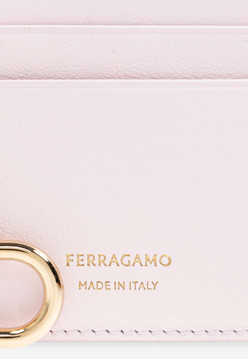 Leather Cardholder with Key Chain