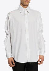 Logo-Embroidered Long-Sleeved Shirt