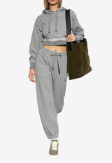 بنطال رياضي بشعار مُطرّز