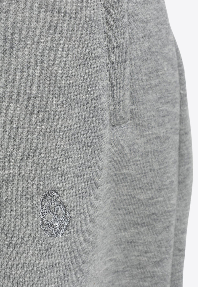 بنطال رياضي بشعار مُطرّز