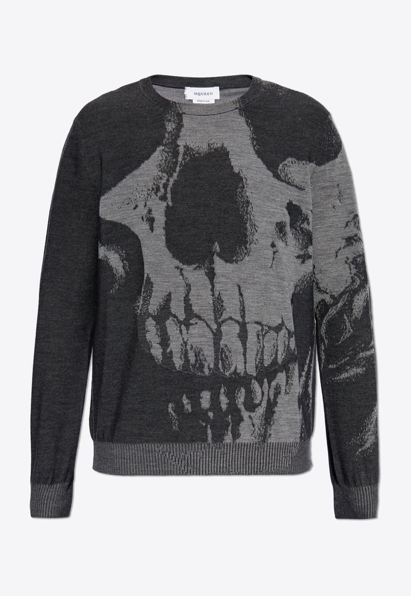 Skull Wool Sweater