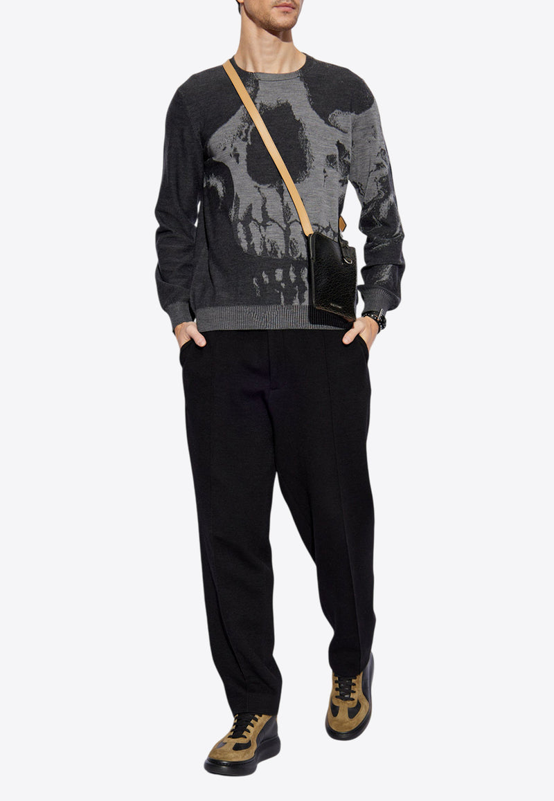 Skull Wool Sweater