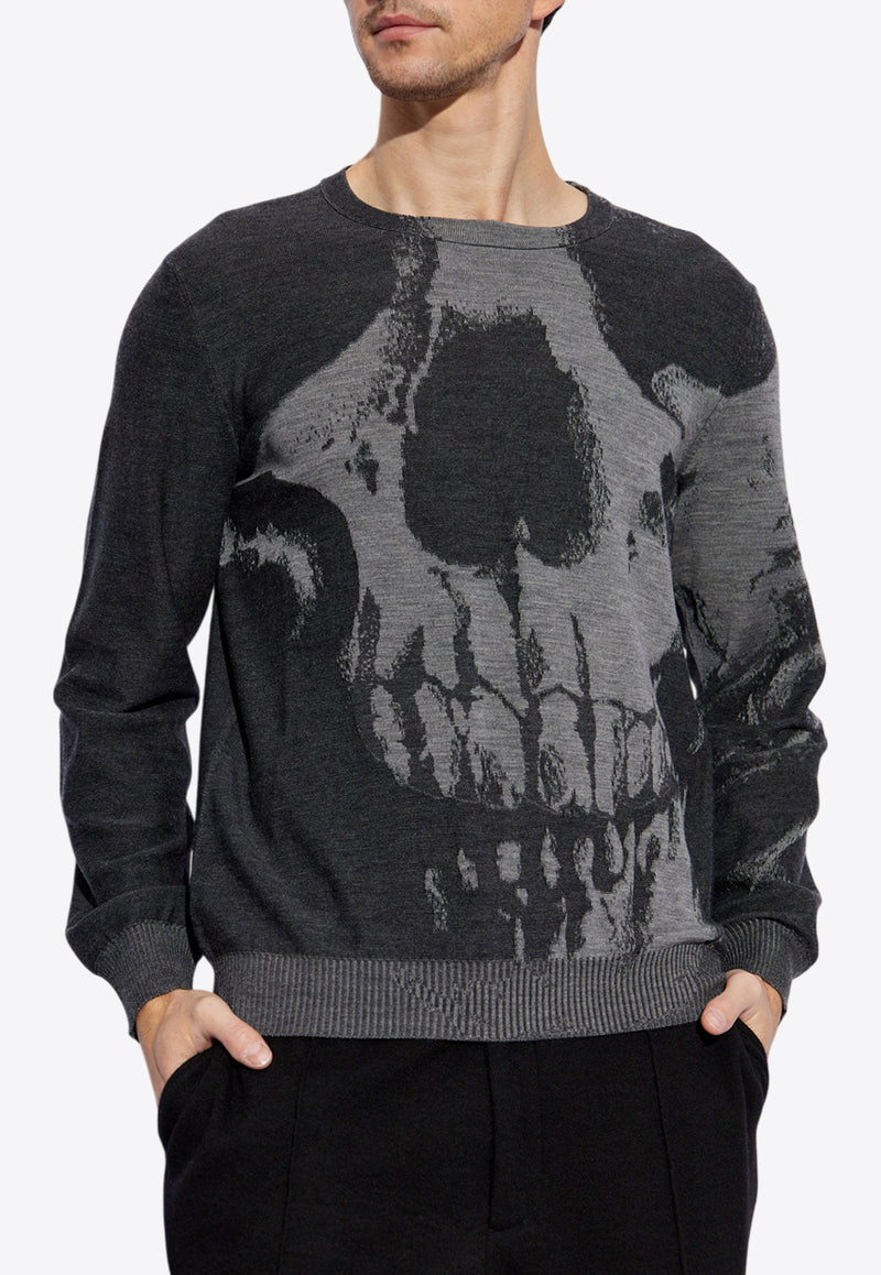 Skull Wool Sweater