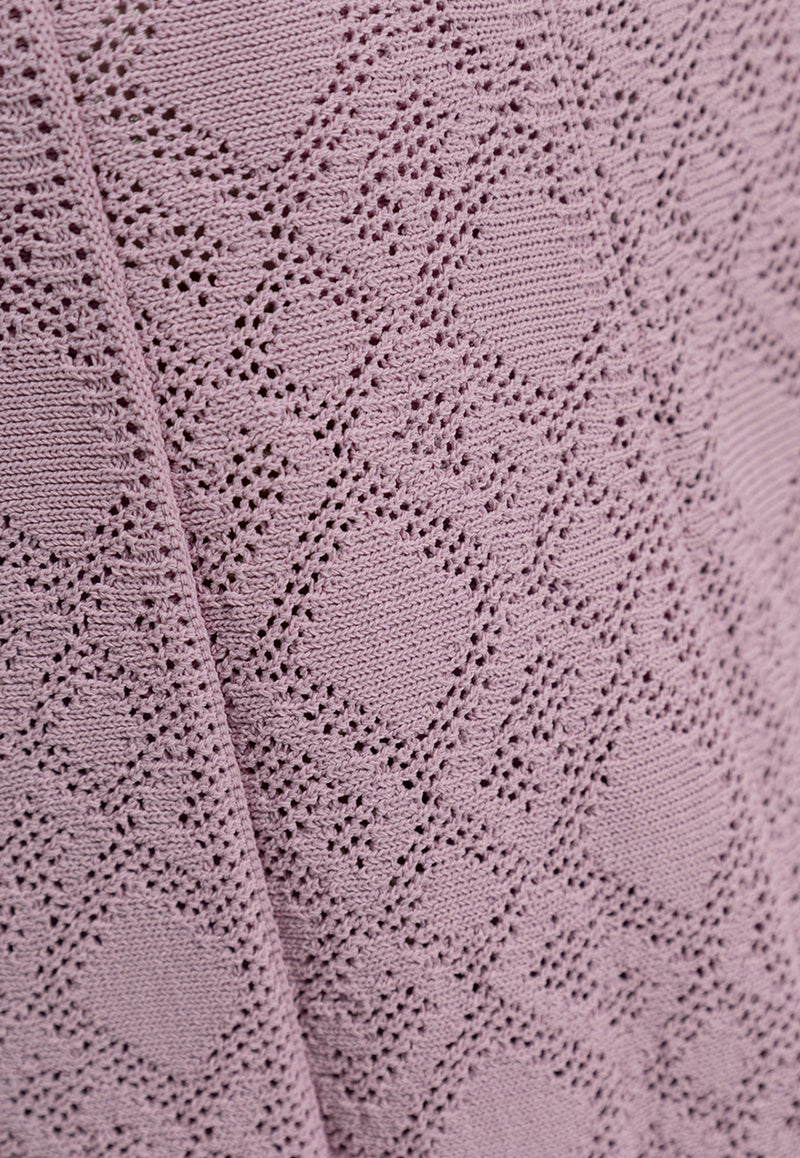 تنورة قصيرة بكسرات