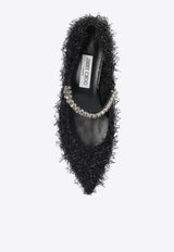 Bing Feather-Embellished Ballet Flats