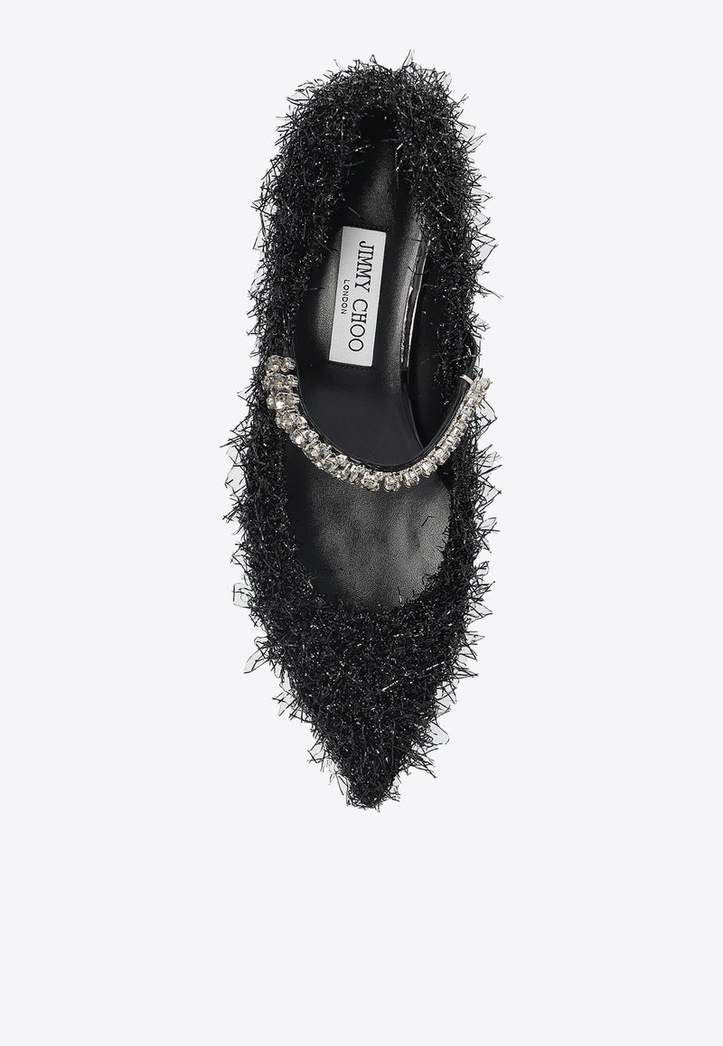 Bing Feather-Embellished Ballet Flats