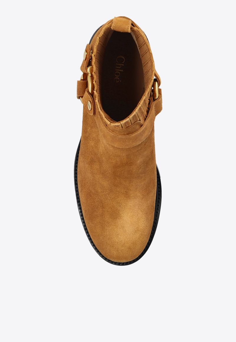 Dakota Suede Ankle Boots