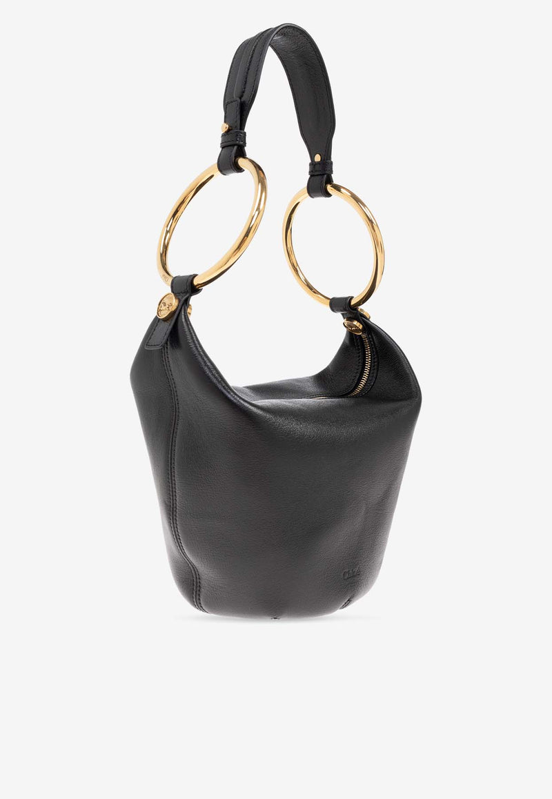 Small Bracelet Leather Shoulder Bag