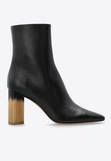 Georgia 85 Leather Ankle Boots