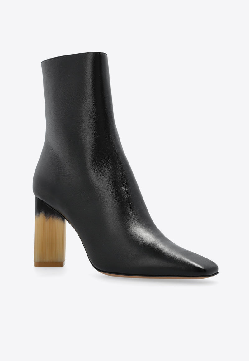 Georgia 85 Leather Ankle Boots