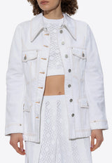 Denim Buttoned Jacket