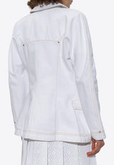 Denim Buttoned Jacket