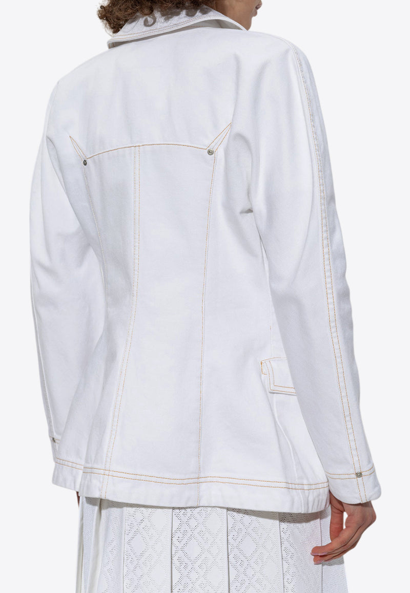 Denim Buttoned Jacket