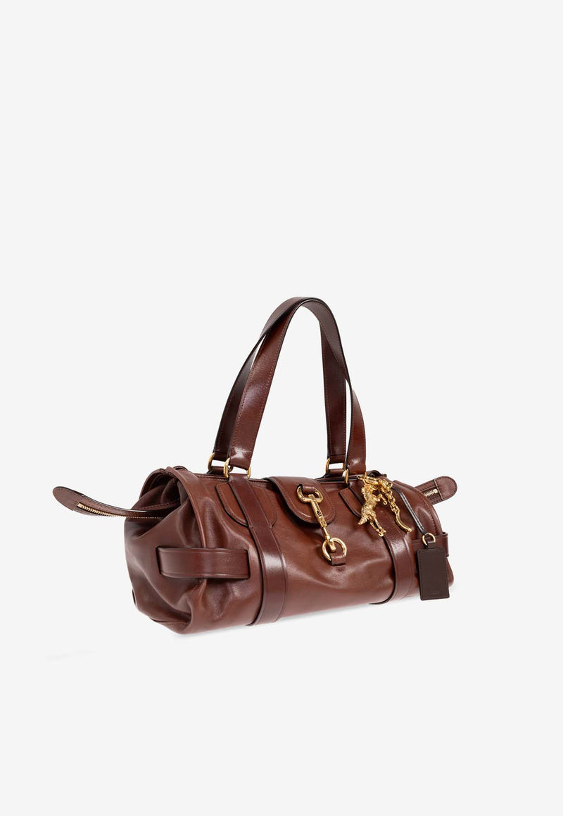 Kerala 25 Leather Top Handle Bag