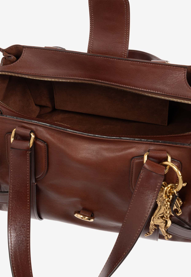 Kerala 25 Leather Top Handle Bag