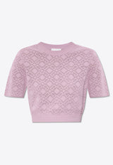 Logo-Embroidered Crewneck Sweater