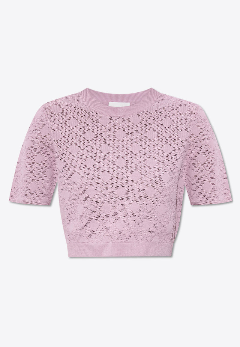 Logo-Embroidered Crewneck Sweater