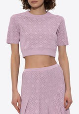 Logo-Embroidered Crewneck Sweater