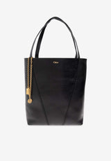 Spin Grained Leather Tote Bag