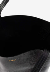 Spin Grained Leather Tote Bag