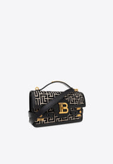 Balmain B-Buzz 24 Top Handle Bag Monochrome EN1DA829 TJGH-GFE
