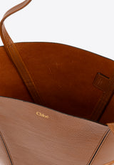 Chloé Medium Spin Tote Bag Brown CHC25SS811 N84-26M