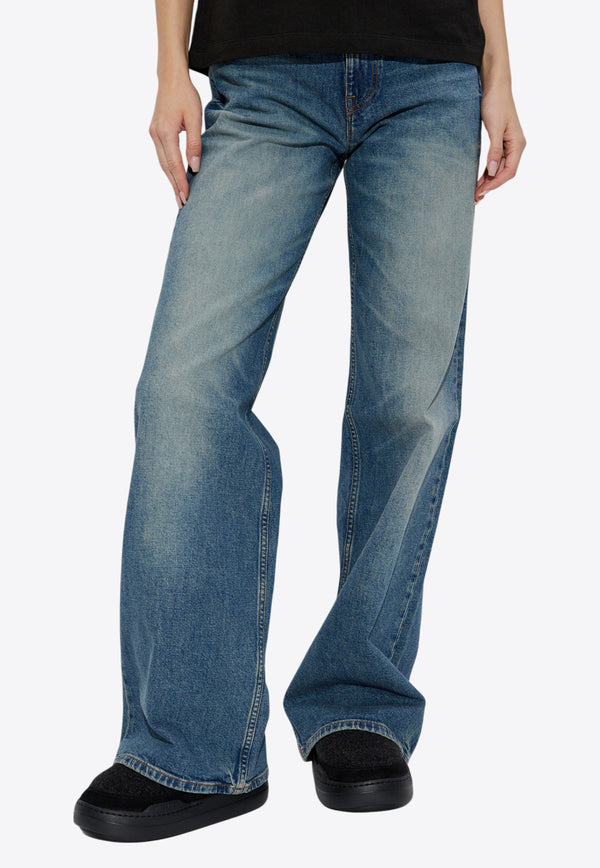 Kenzo Washed Denim Jeans FF52DP217 6S7-DS