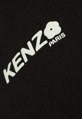 Kenzo Logo-Printed Crewneck T-shirt Black FF55TS489 4SG-99J