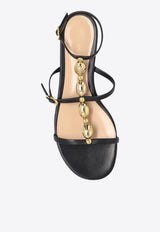 صندل فلات كاليندا من الجلد