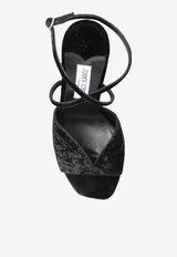 Karli 125 Velvet Platform Sandals
