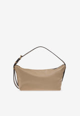 Moschino Slouchy Leather Shoulder Bag Beige MC4159PP1M OA0-104