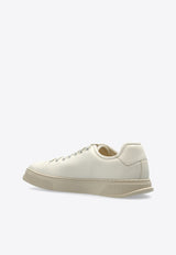 Grainy Leather Low-Top Sneakers