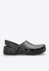 Birkenstock Birki Flow Rubber Clogs Black 1027684 F-BLACK
