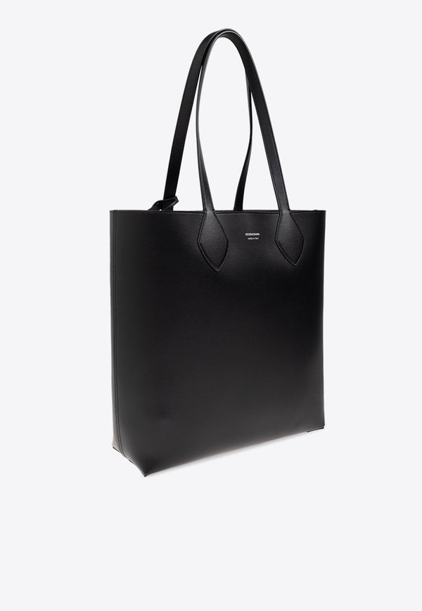 Reversible Leather Tote Bag