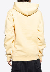 Gros Grain Logo-Patch Hoodie