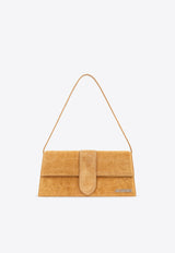 Jacquemus Bambino Suede Shoulder Bag Beige 221BA013 3243-830