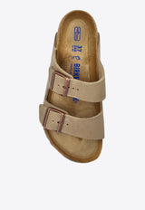 Birkenstock Arizona Oiled Leather Sandals Beige 52531 F-HABANA