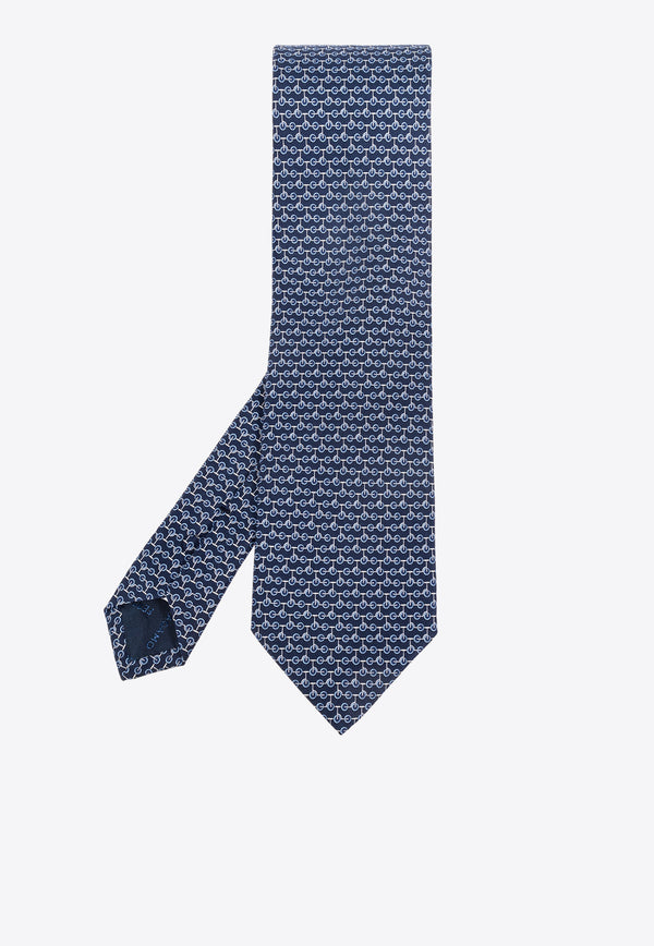 Scooter Print Silk Tie