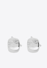 Ferragamo Vara Stud Earrings Silver 780022 EAR VARA 780615-ARGENTO