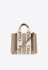 Chloé Small Woody Crossbody Bag Beige CHC25SS397 O81-074