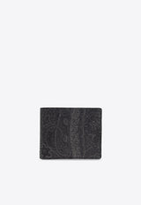 Etro Paisley-Print Bi-Fold Wallet Black MP2D0001 AK719-N0000