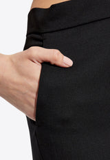 بنطال نيبيتا قصير من كريب الصوف