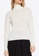 Max Mara Patroni Cashmere Turtleneck Sweater Cream PATRONI 2511361011-001