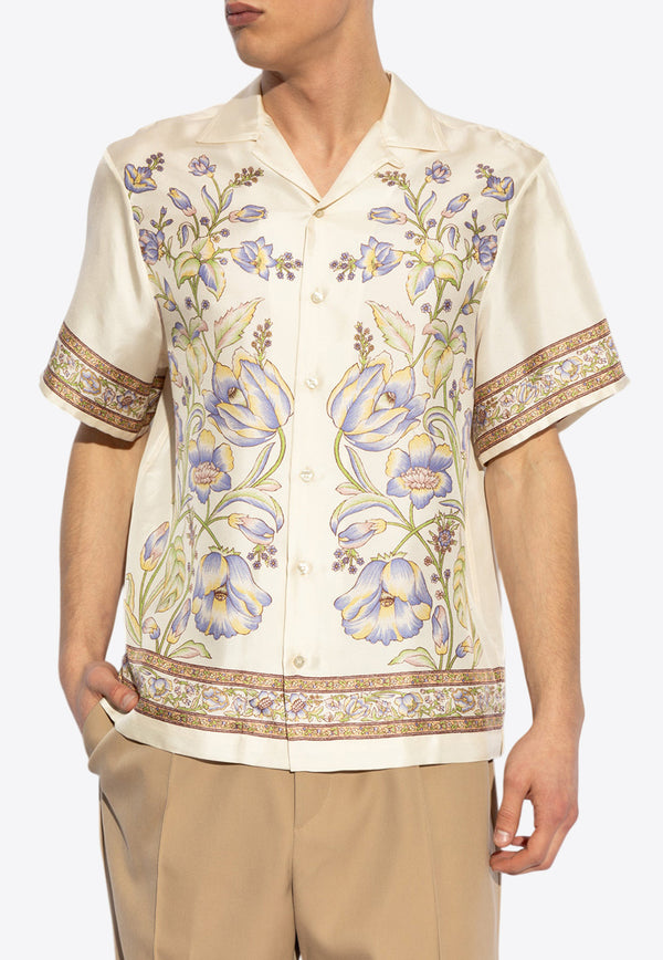 Etro Floral-Print Bowling Shirt MRIC0013 AK588-X0800