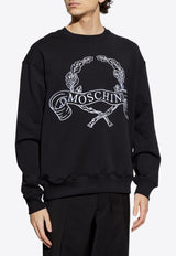 Logo Print Crewneck Sweatshirt