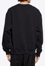 Logo Print Crewneck Sweatshirt
