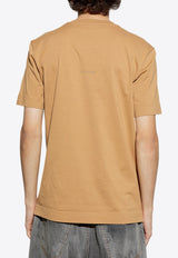Givenchy 4G Embroidered T-shirt Beige BM716 G3YCD-290