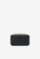 Alexander McQueen Studded T-bar Box Clutch Bag Black 8137151BLOW 1000
