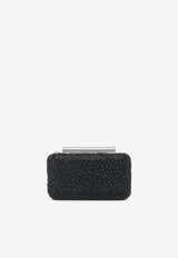 Alexander McQueen Studded T-bar Box Clutch Bag Black 8137151BLOW 1000