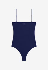 Courrèges Heritage One-Piece Swimsuit Navy 125JMB042PA0043_7075